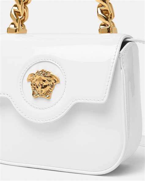 versace white medusa duffle bag